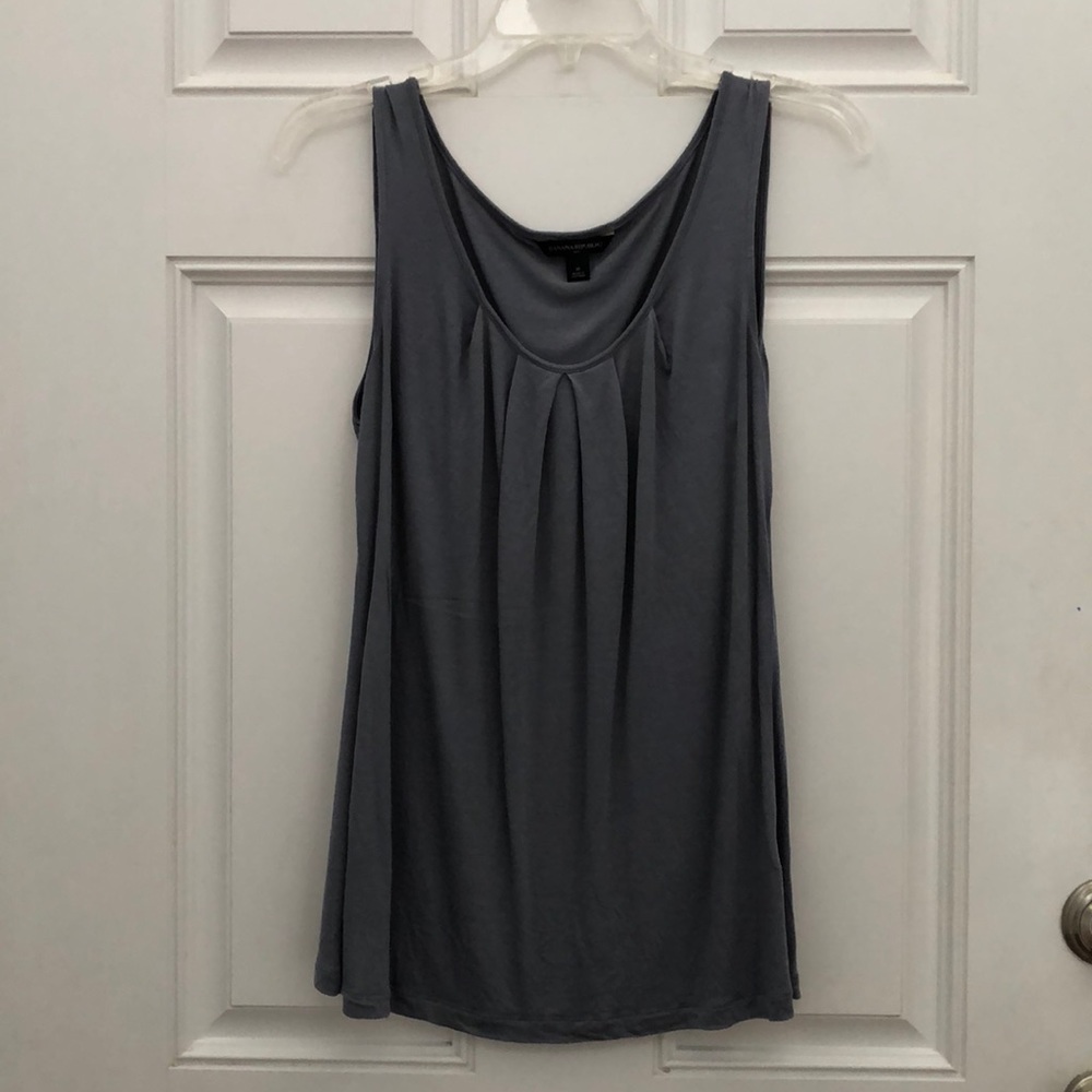 Banana Republic gray tank top